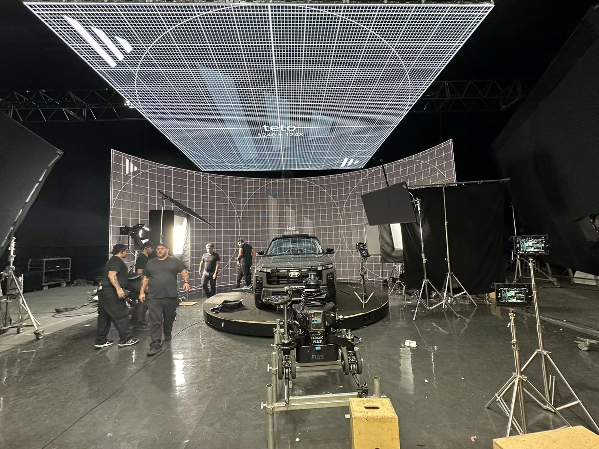 Produção Virtual Hyundai CRETA - Ambiente Imersivo LED