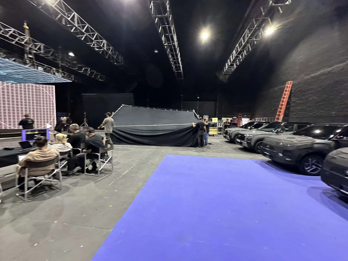 Produção Virtual Hyundai CRETA - Visão Geral do Ambiente 180º
