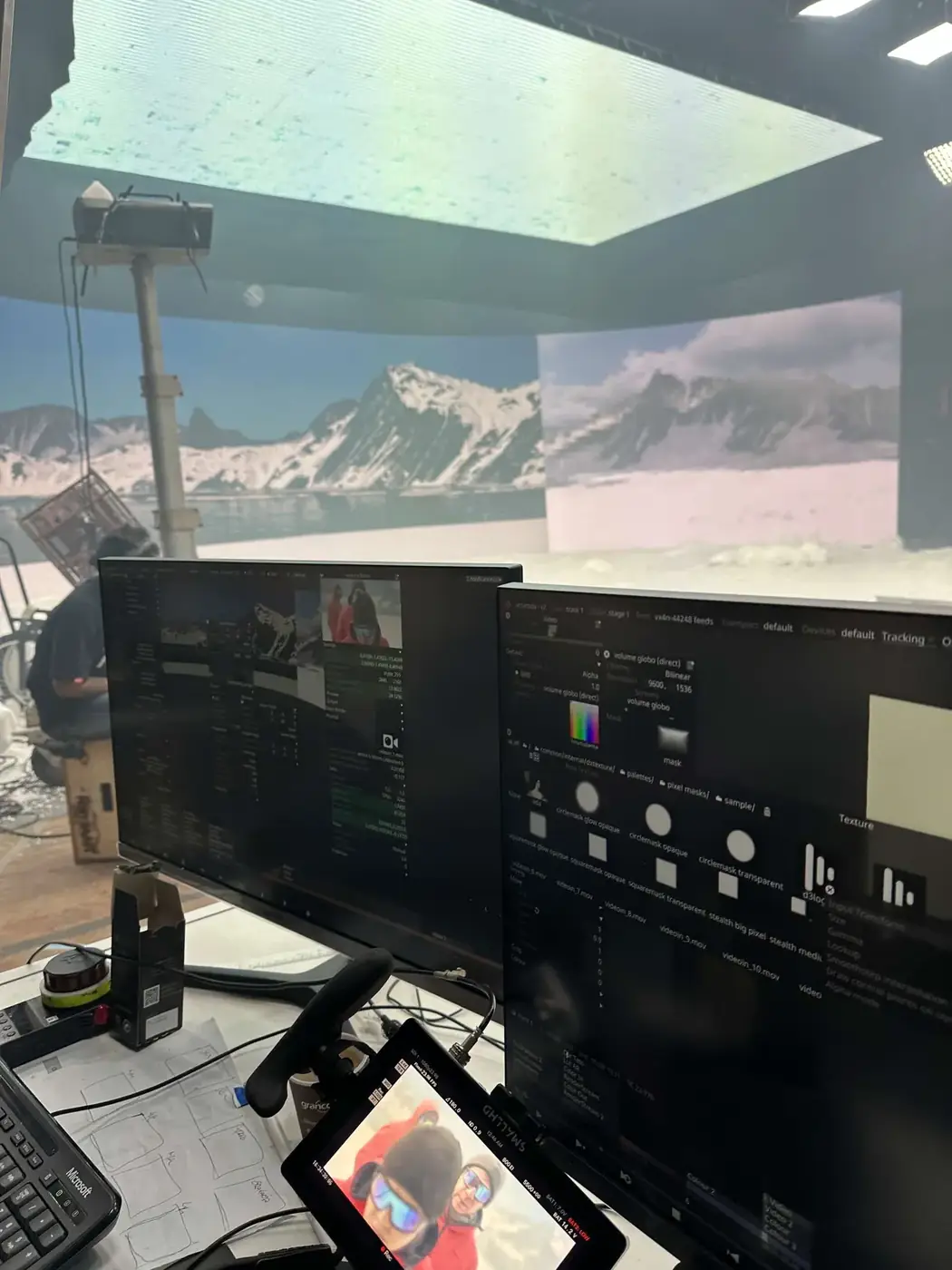 Produção virtual em ação