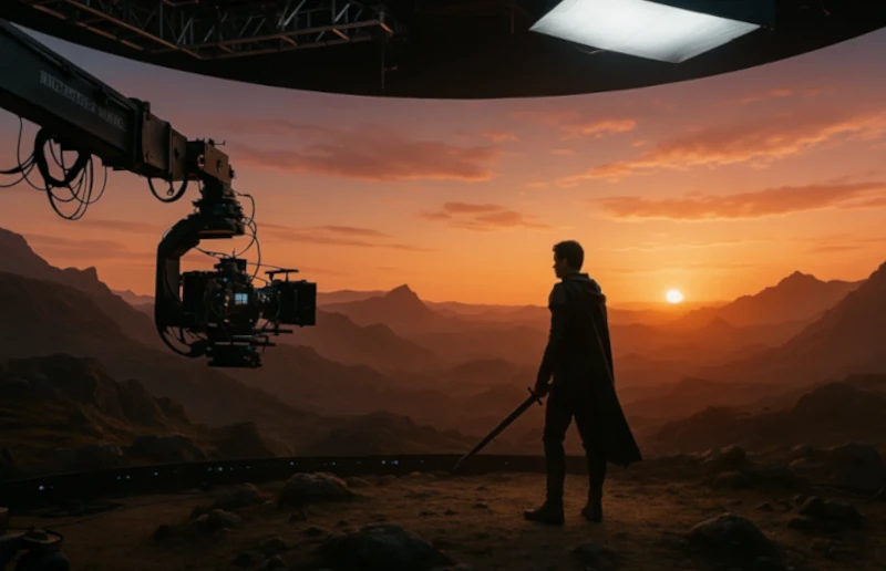 In-Camera VFX (ICVFX) Setup