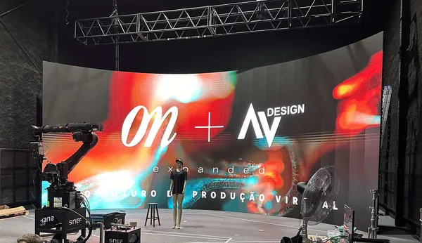 Bastidores da produção virtual 3