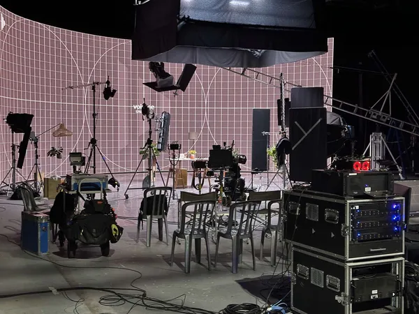 Bastidores da produção virtual 8