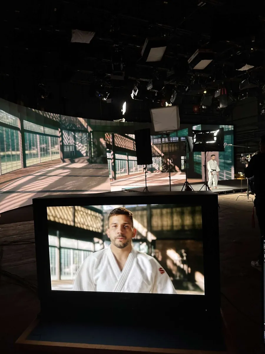 Produção Virtual Globo Promo Day - Visão Geral do Estúdio Virtual