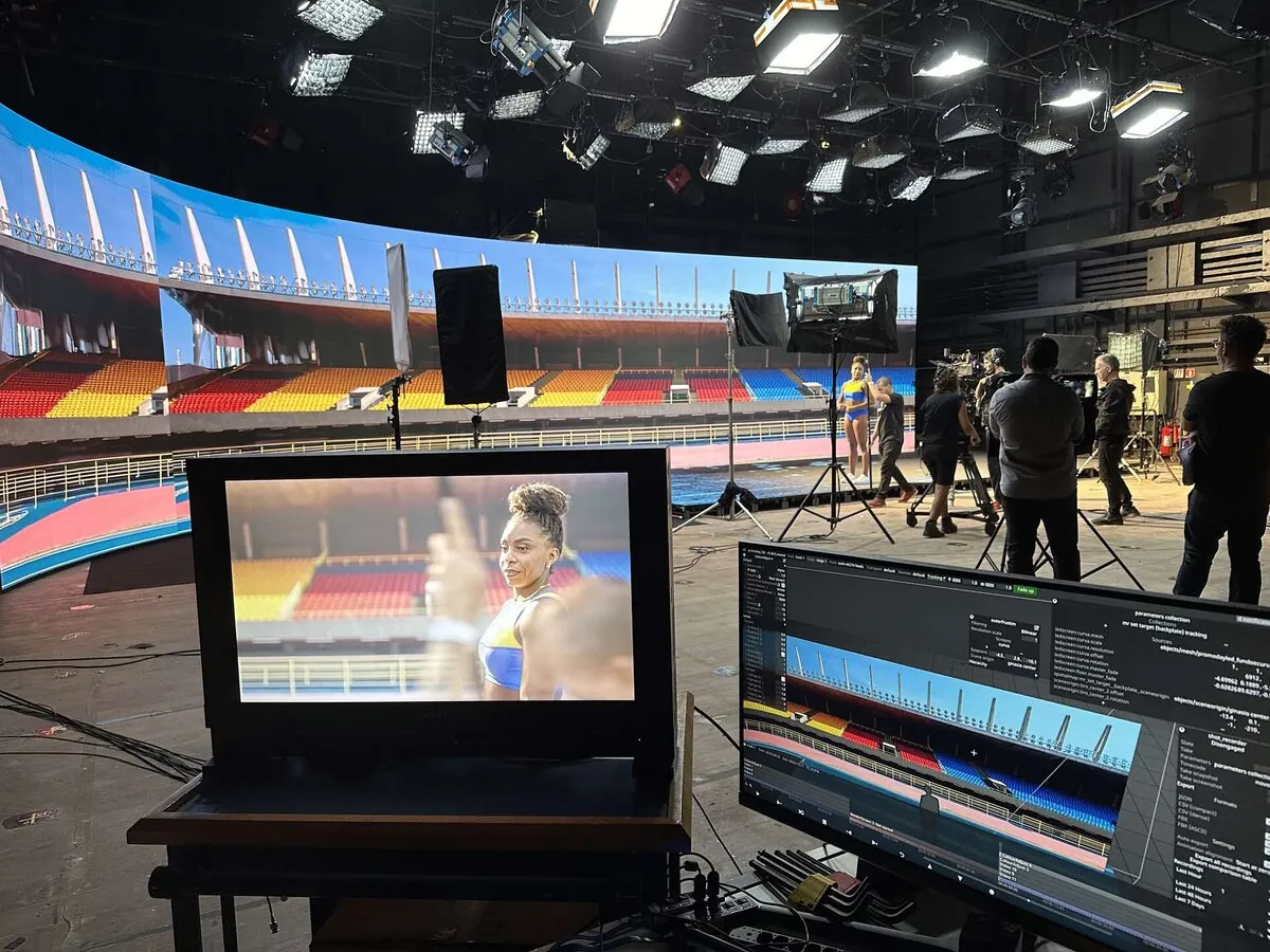 Produção Virtual Globo Promo Day - Sistema de Tracking em Tempo Real